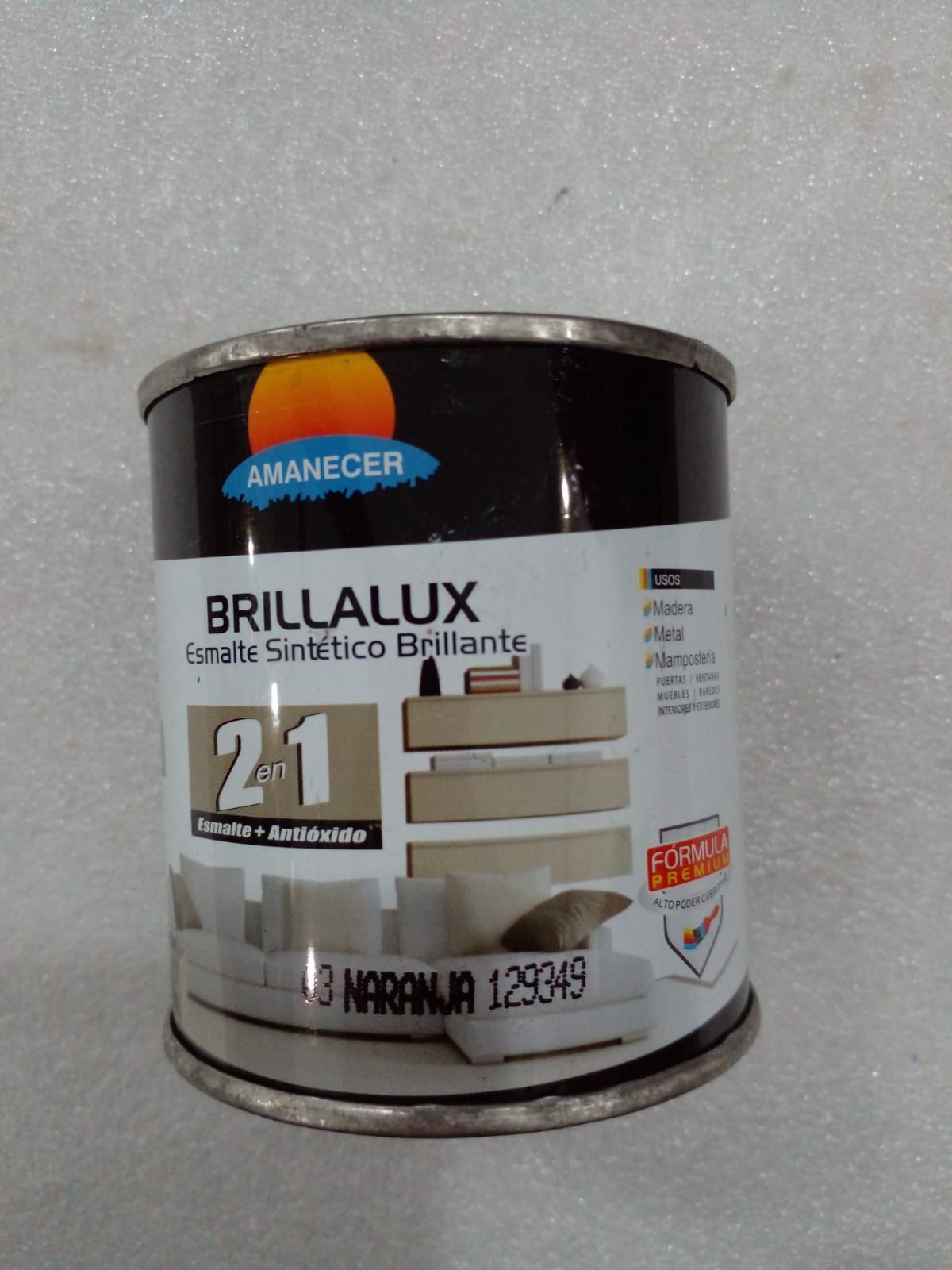 BRILLALUX 0.850 NARANJA                           